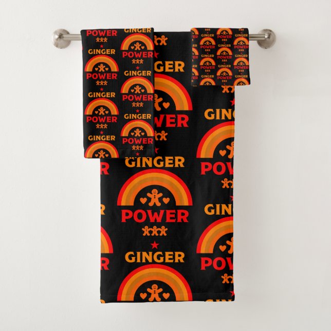 Conjunto De Toalhas Ginger Hair Pride (Insitu)
