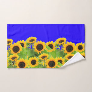 Conjunto De Toalhas Girassóis - Liberdade Ucrânia Paz Bandeira Ucran