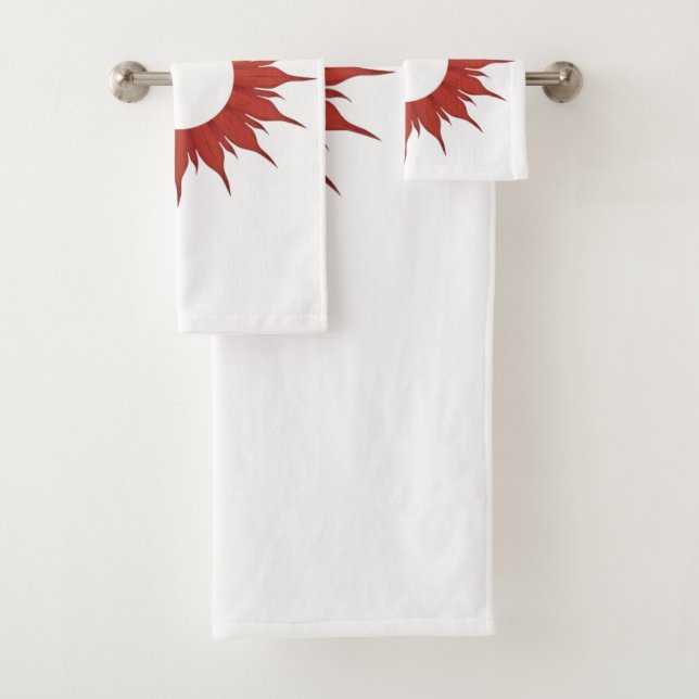 Conjunto De Toalhas Girassol (Insitu)