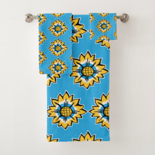 Conjunto De Toalhas Girassol