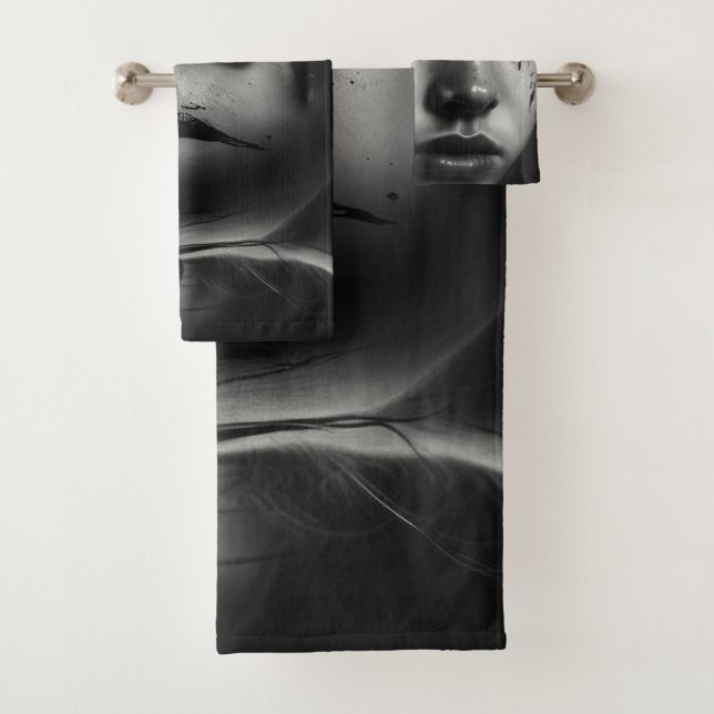 Conjunto De Toalhas Girl with tears (Insitu)