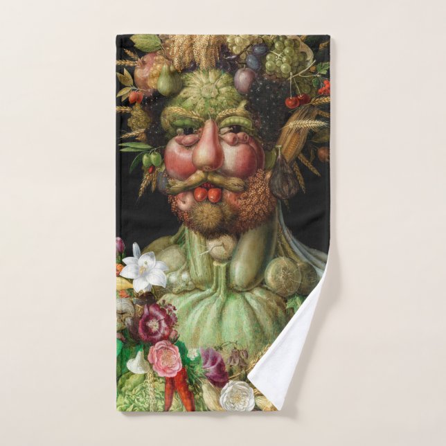 Conjunto De Toalhas Giuseppe Arcimboldo - Vertumnus (Toalha de mão)
