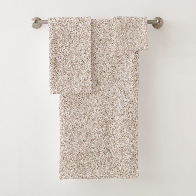 Conjunto De Toalhas Glitz de Creme de Esmagamento Sparkle     (Insitu)