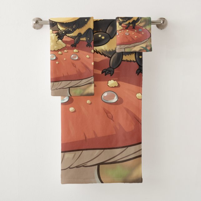 Conjunto De Toalhas Goldene Hummel im Blütentanz  (Insitu)