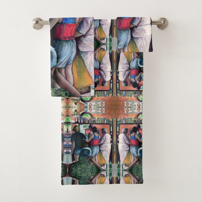 Conjunto De Toalhas Golf Bufe, Budapeste (Insitu)