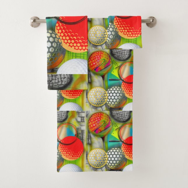 Conjunto De Toalhas Golf Lovers (Insitu)