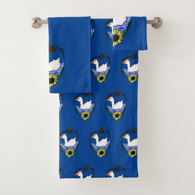 Conjunto De Toalhas Goose Natação  (Insitu)