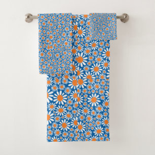 Conjunto De Toalhas Gorgeous Retro Daisy Pattern