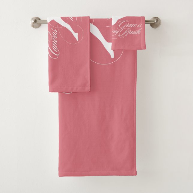 Conjunto De Toalhas Grace Is My Brush (Insitu)