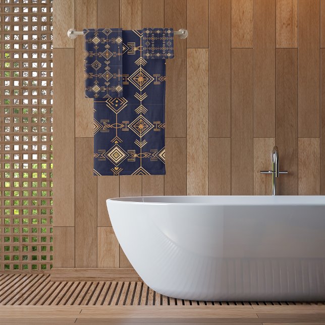 Conjunto De Toalhas Grade Celestial (Criador carregado)