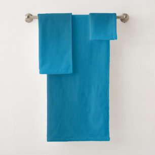 Conjunto De Toalhas Gradiente Azul - claro a profundo   Fundo de Humor