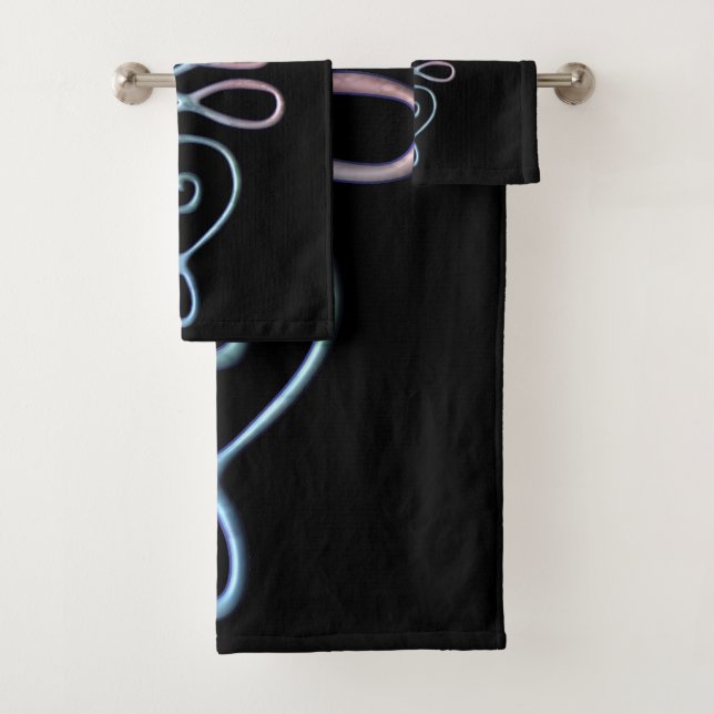 Conjunto De Toalhas Gradiente Unalome (Insitu)