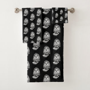 Conjunto De Toalhas Greco Roman Bust