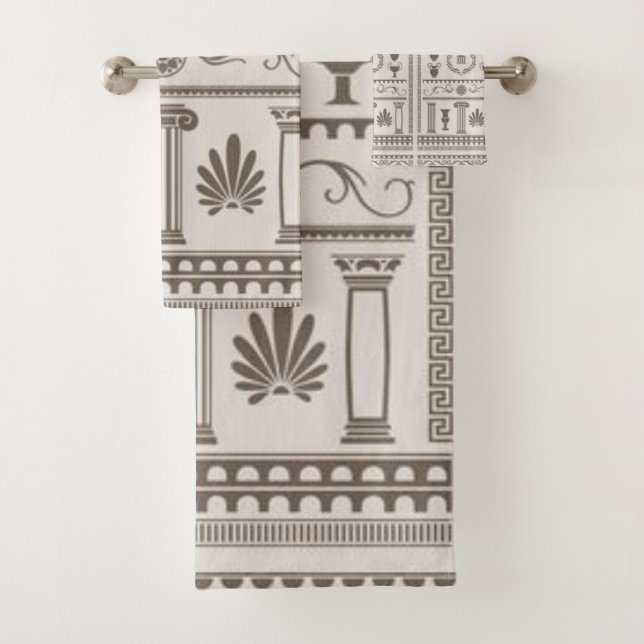 Conjunto De Toalhas Grego Revival Motif (Insitu)