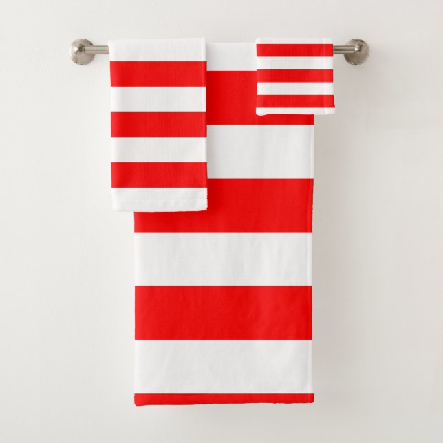 Conjunto De Toalhas Greve Vermelha (Insitu)