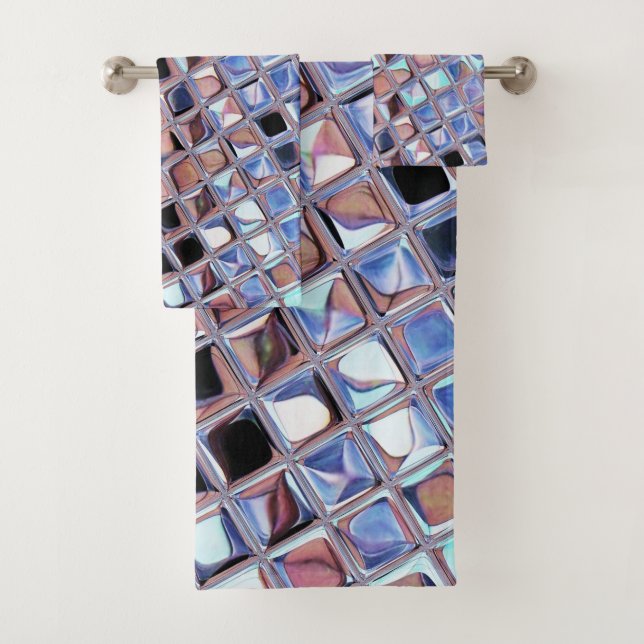 Conjunto De Toalhas Groovy Disco Ball Mirror Ball Globe (Insitu)