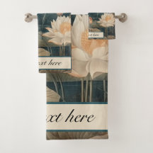 Grua azul botânica vítrea, personalizável