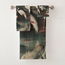 Conjunto De Toalhas gruas e palácios nos trópicos