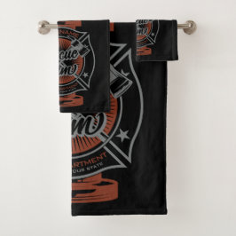 Conjunto De Toalhas Grupo de Salvamento do Combatente de Incêndio