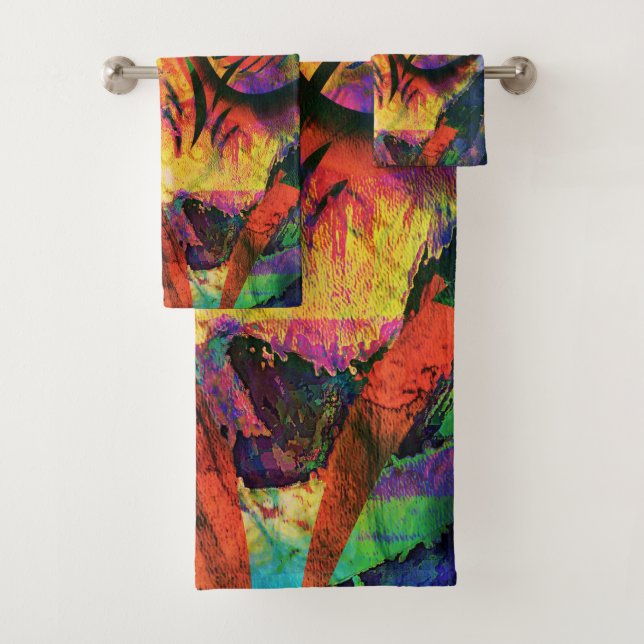 Conjunto De Toalhas Grupo tropical do banho (Insitu)