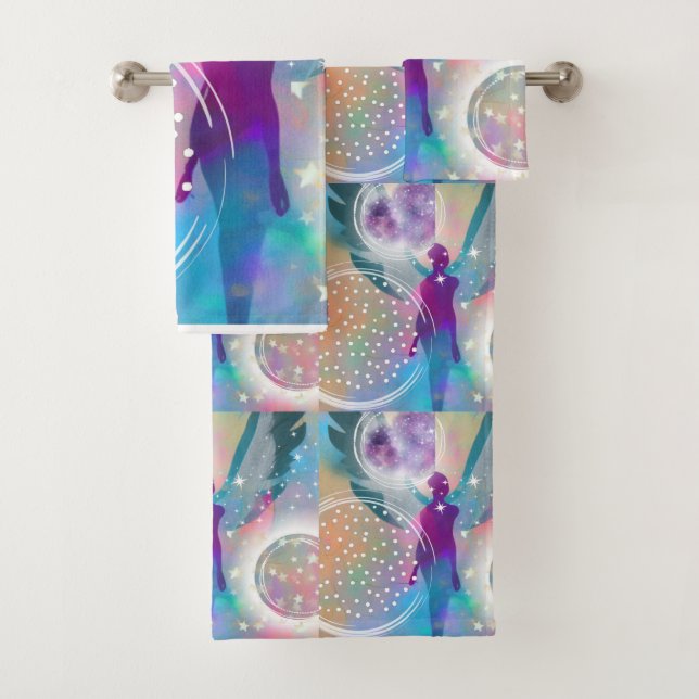 Conjunto De Toalhas Guardian Angels (Insitu)