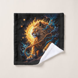 Conjunto De Toalhas Guardian of the Solar Threshold – Lion of Balance 