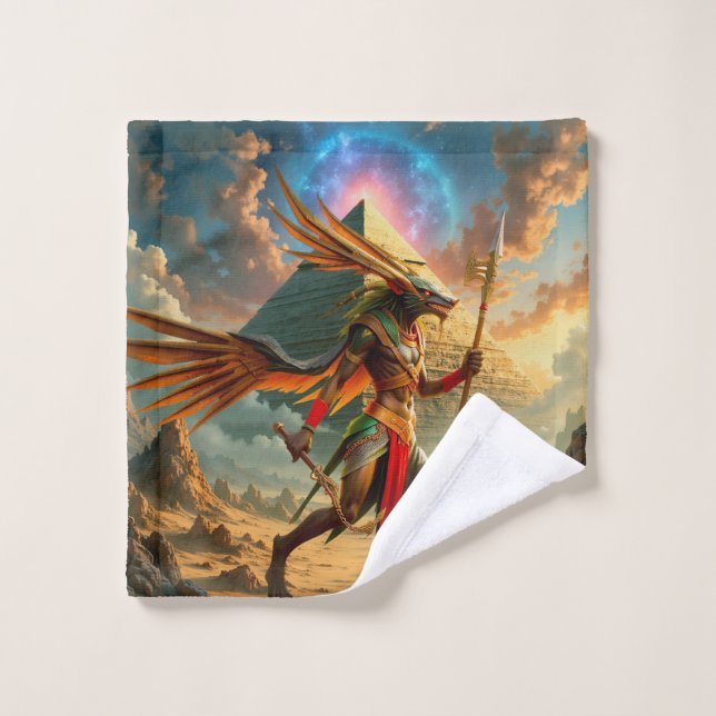 Conjunto De Toalhas Guardião do Portão Celestial – Anúbis (Pano de lavar)