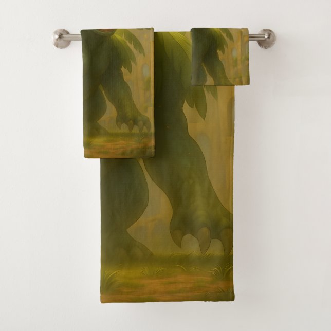 Conjunto De Toalhas Guardião Radiante das Ruínas Antigas (Insitu)