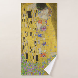 Conjunto De Toalhas Gustav Klimt - O Beijo