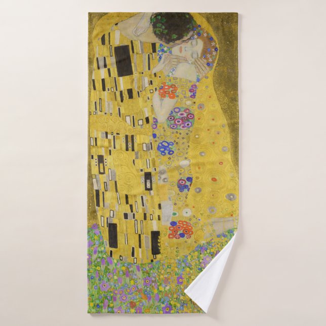 Conjunto De Toalhas Gustav Klimt - The Biss (Toalha de Banho)