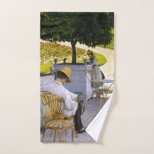 Conjunto De Toalhas Gustave Caillebotte - As Árvores Laranja (Toalha de mão)