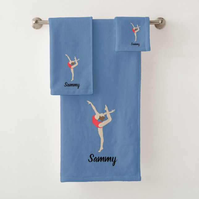 Conjunto De Toalhas Gymnast feminino (Insitu)