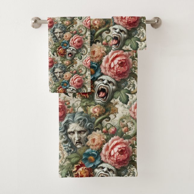 Conjunto De Toalhas Hag & the Howl - Vitoriano Gótico (Insitu)