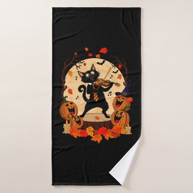 Conjunto De Toalhas Halloween (Toalha de Banho)
