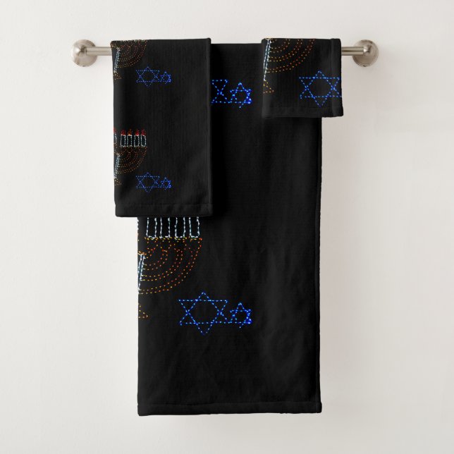 Conjunto De Toalhas Hanukkah (Insitu)