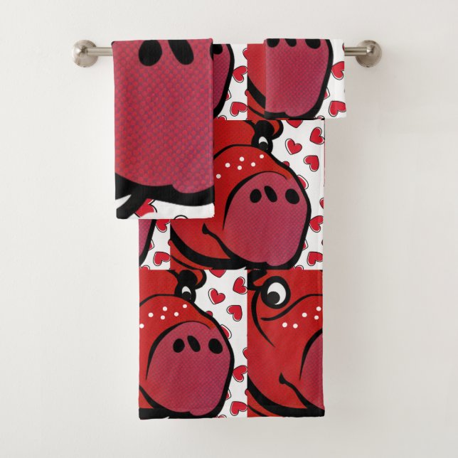 Conjunto De Toalhas Happy Hippo (Insitu)
