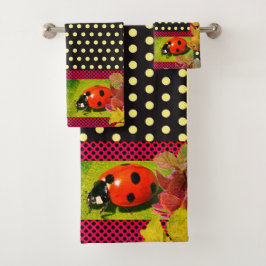 Conjunto De Toalhas Happy Little Ladybug
