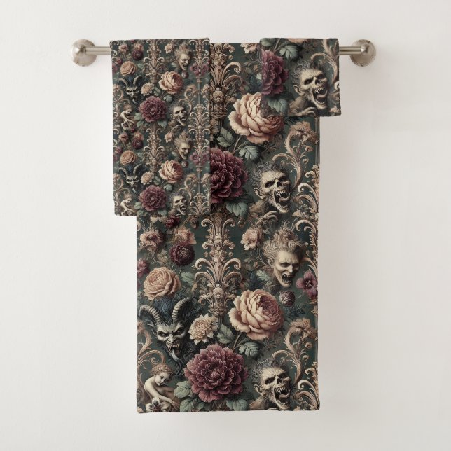 Conjunto De Toalhas Harmics Assaltados - Vitoriano Gótico (Insitu)