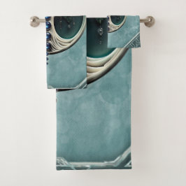 Conjunto De Toalhas Harmonia na árvore mística da vida.