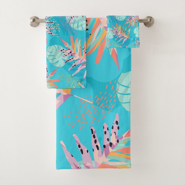 Conjunto De Toalhas Hawaiian Lauae fern (Insitu)