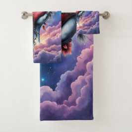 Conjunto De Toalhas Heart of Quiet Magic