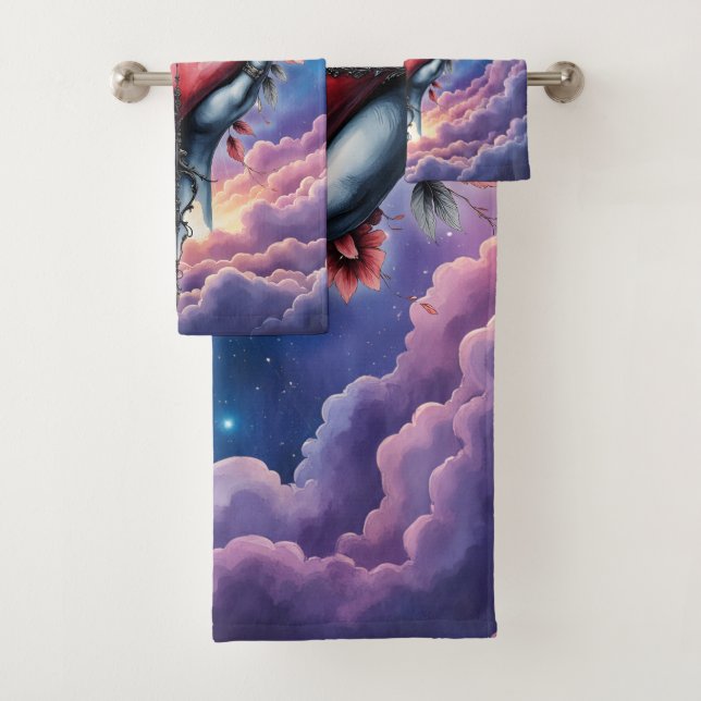 Conjunto De Toalhas Heart of Quiet Magic (Insitu)