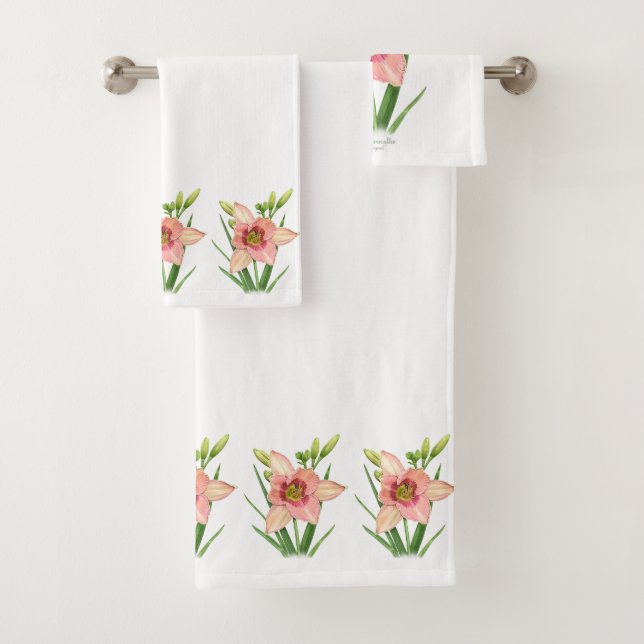 Conjunto De Toalhas Hemerocallis - Svengali (Insitu)