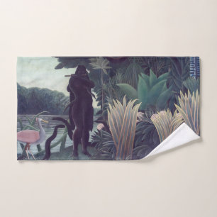 Conjunto De Toalhas Henri Rousseau - A Cobra Charmer