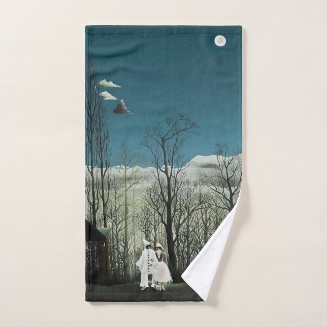 Conjunto De Toalhas Henri Rousseau - Noite de Carnaval (Toalha de mão)