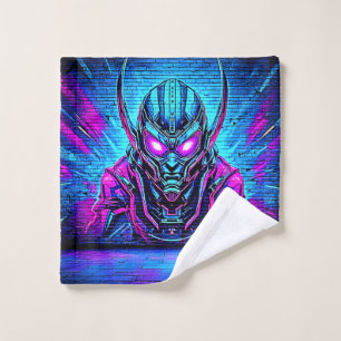 Conjunto De Toalhas Heroico Cyberpunk Vibe