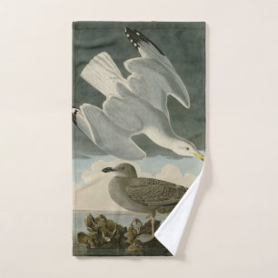 Conjunto De Toalhas Herring Gull do Birds of America, de John Audubon