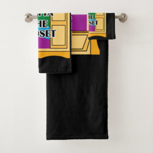 Conjunto De Toalhas Hetero Fora Do Armário