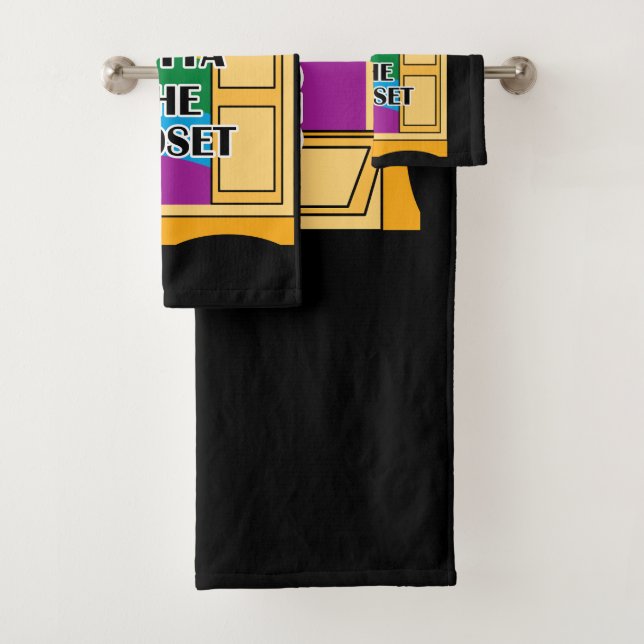 Conjunto De Toalhas Hetero Fora Do Armário (Insitu)