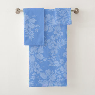 Conjunto De Toalhas Hibiscus Pareau Afastou Coordenadas Havaianas